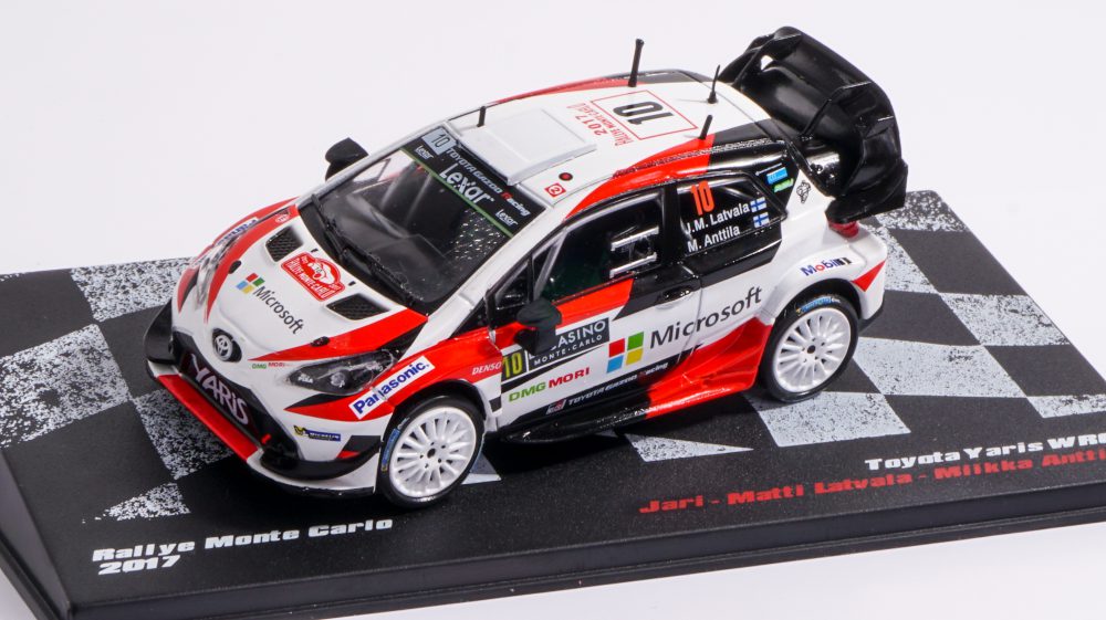 modellino yaris wrc rally
