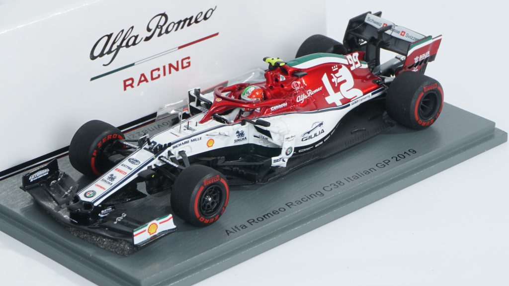 Antonio Giovinazzi Alfa Romeo Racing C38 Gp Monza 2019