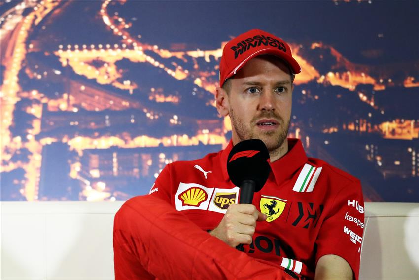ferrari f1 test barcellona interista vettel oggi