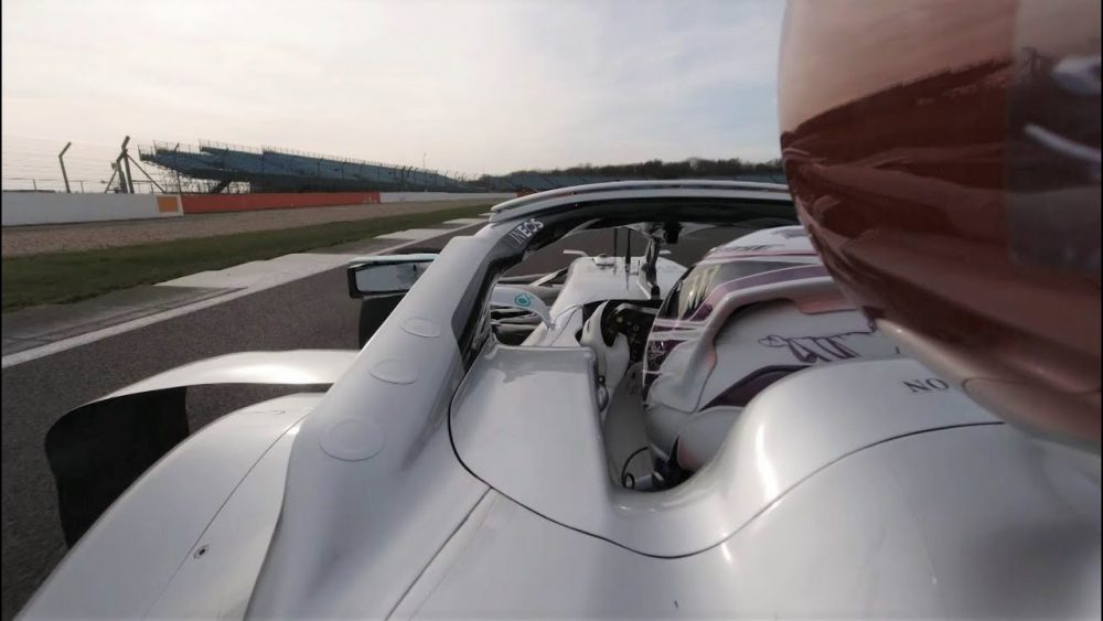 hamilton mercedes w11 onboard silverstone