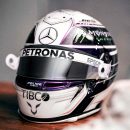 f1 lewis hamilton casco 2020 viola foto