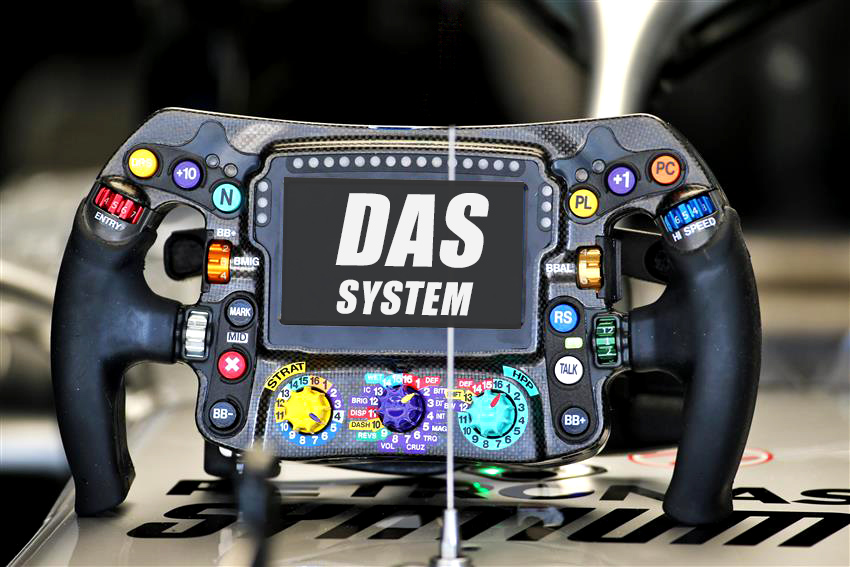 f1 das mercedes come funziona cosa significa