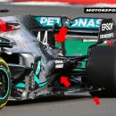 nuova mercedes w11 analisi tecnica differenze
