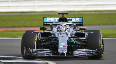 video mercedes 2020 w11 shakedown silverstone hamilton