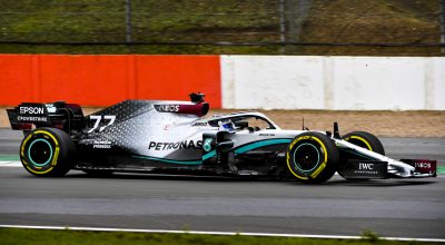 mercedes nuova w11 foto pista silverstone