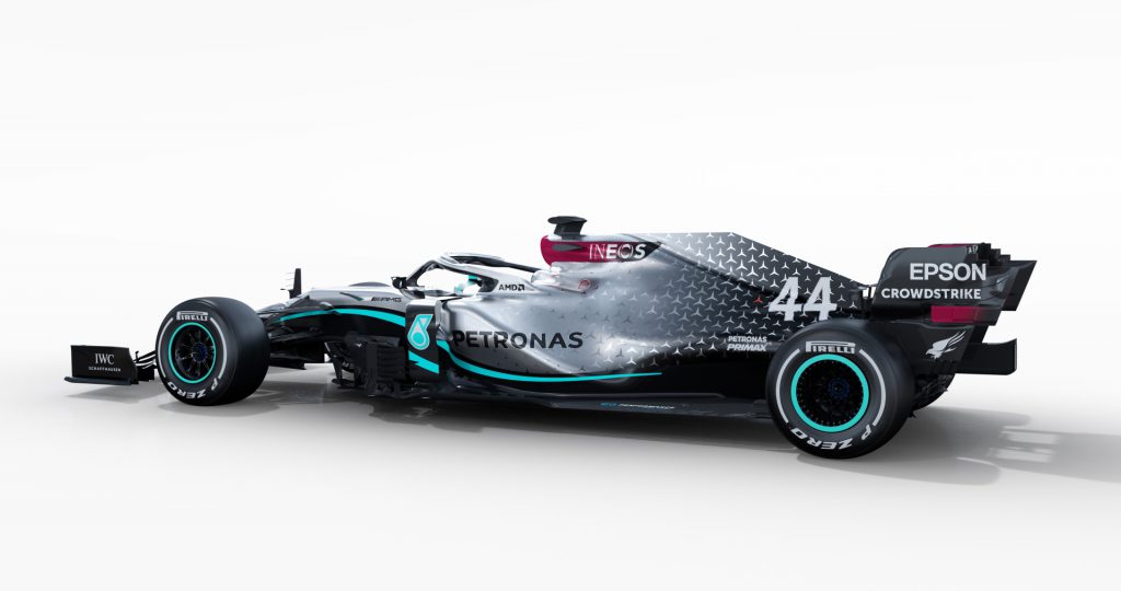 presentazione mercedes w11 f1 2020 foto