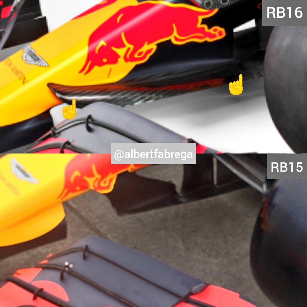 f1 redbull rb16 ala anteriore