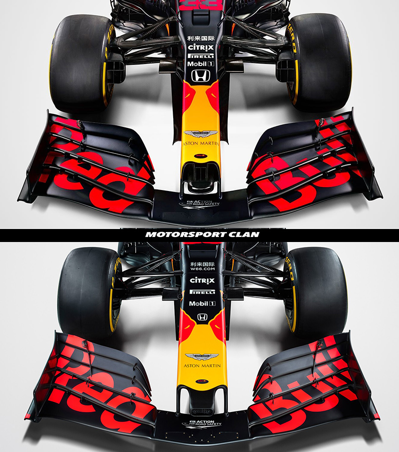 red bull rb16 analisi confronto muso anteriore
