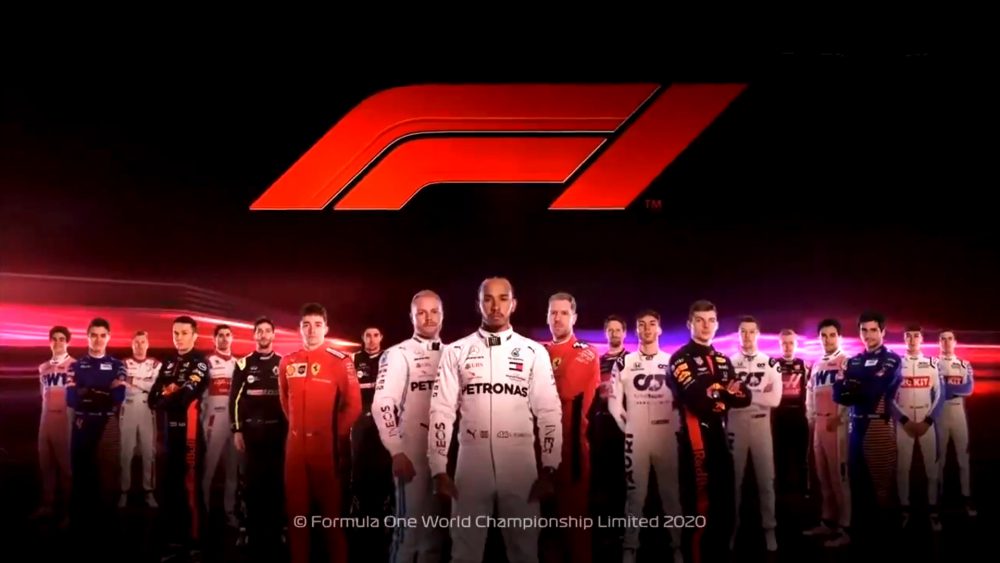 f1 2020 sigla intro tv video