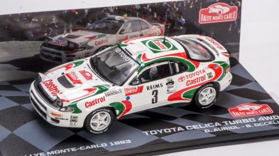 modellino toyota celica rally