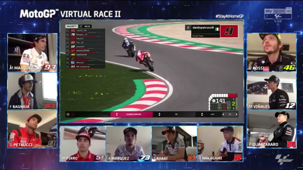 MotoGP – GP Virtual Race II - Red Bul Ring La Vittoria Virtuale Va a Pecco Bagnaia!