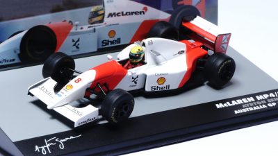 modellino senna mclaren 1993