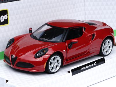 modellino alfa romeo 4c burago
