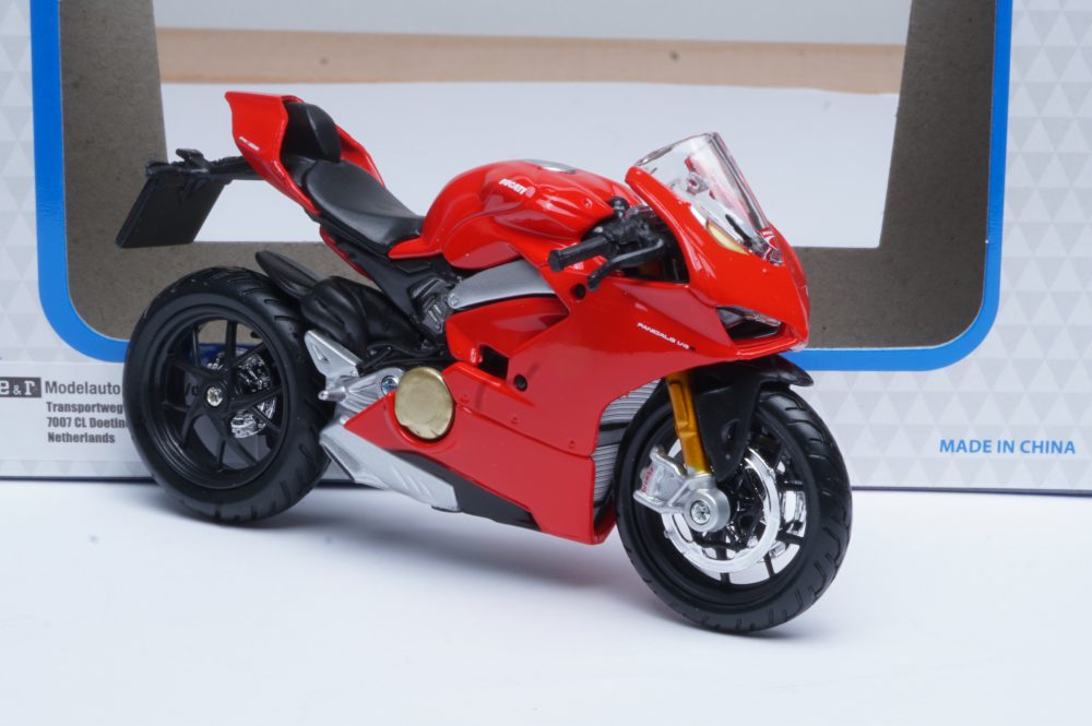 modellino ducati panigale v4 burago