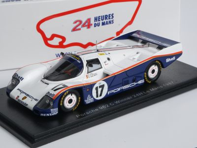 modellino porsche ROTHMANS 1987 le mans 962C