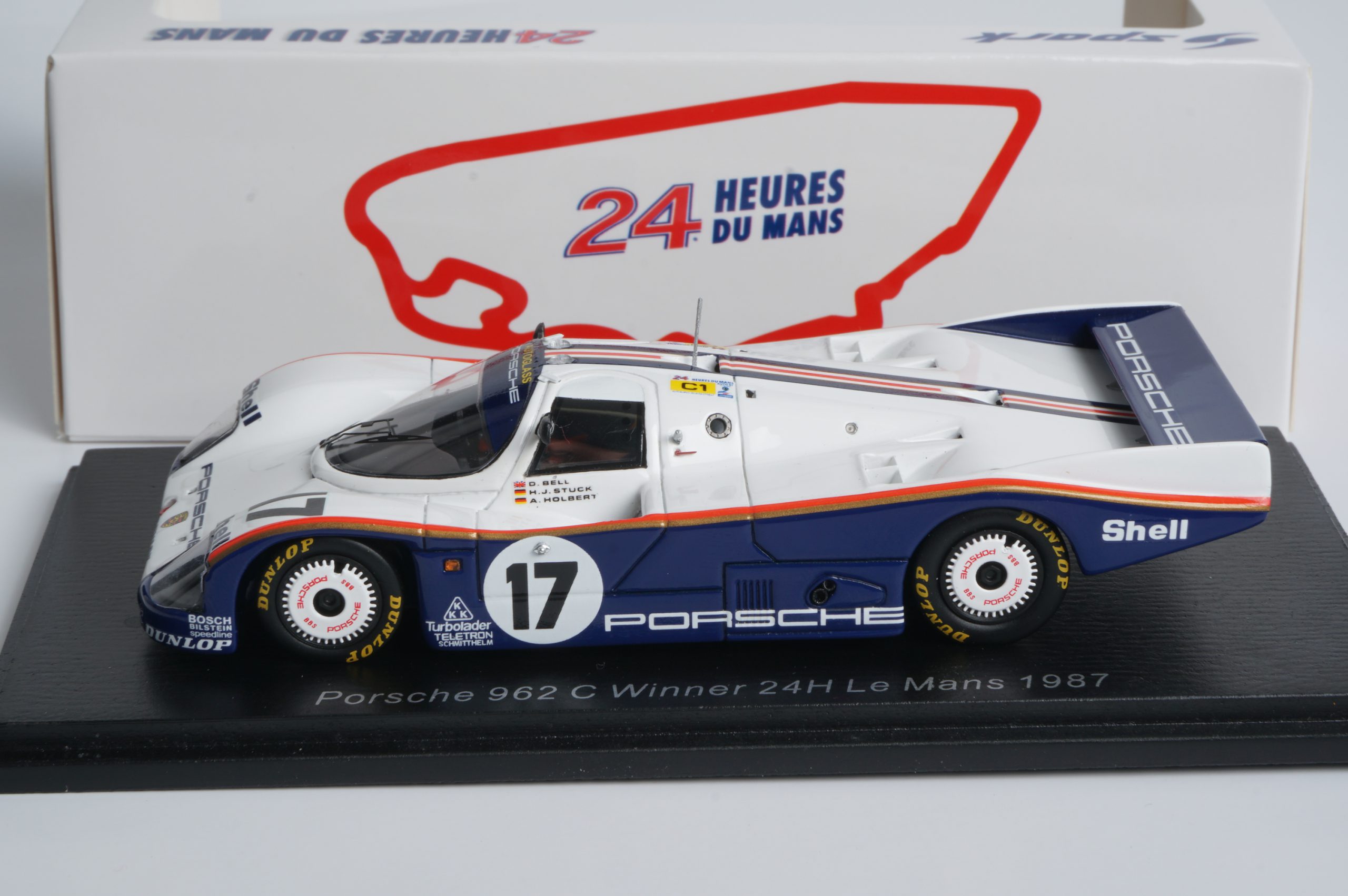 ミニカー PORSCHE 962C 24H LE MANS 1987 ミニカー PORSCHE 962C 24H LE MANS 1987 Porsche 962C Team