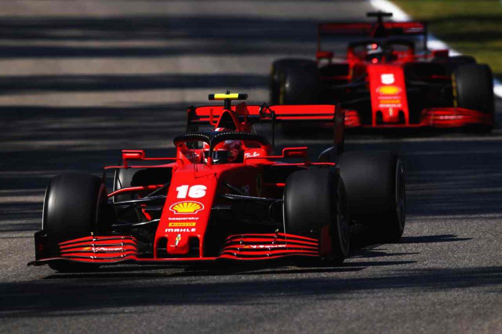 Imola, interviste Leclerc e Vettel nel post-gara