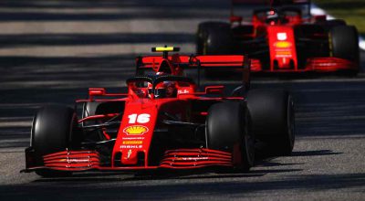 Imola, interviste Leclerc e Vettel nel post-gara