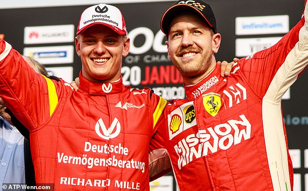 F1 Ferrari - Vettel: "Aiuterò Mick Schumacher come fece suo padre con me" 1 F1 Ferrari - Vettel