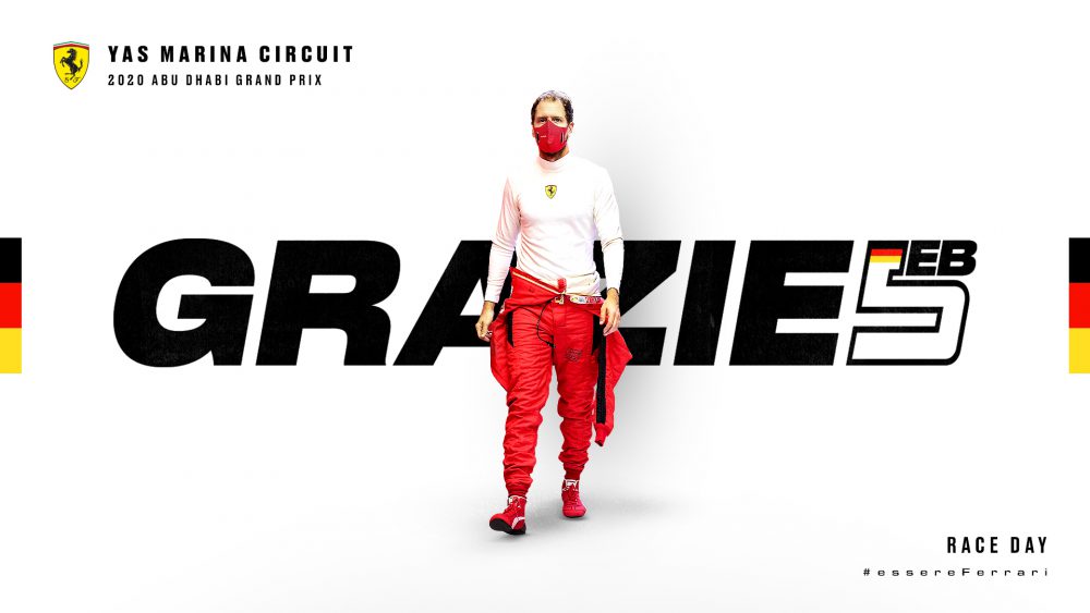 F1 team radio - Vettel canta e saluta la Ferrari ad AbuDhabi 1 F1 team radio - Vettel canta e saluta la Ferrari ad AbuDhabi