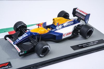 modellino f1 williams 1992 fw14b patrese 1/43