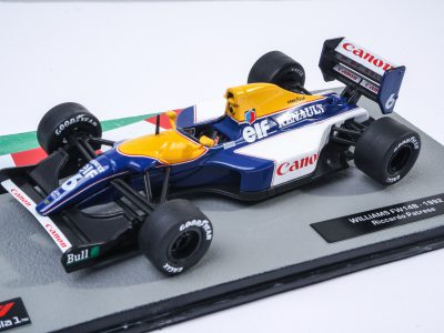 modellino f1 williams 1992 fw14b patrese 1/43