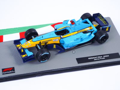 modellino f1 jarno trulli renault 2004