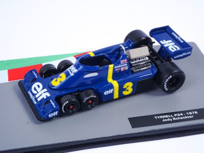 modellino f1 tyrrell 6 ruote