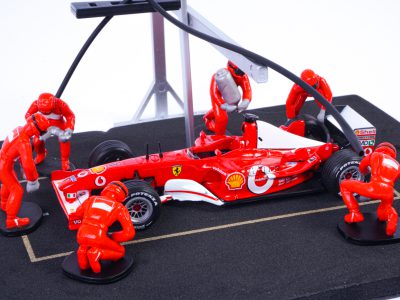 ixo set pit stop f1 ferrari 1/43