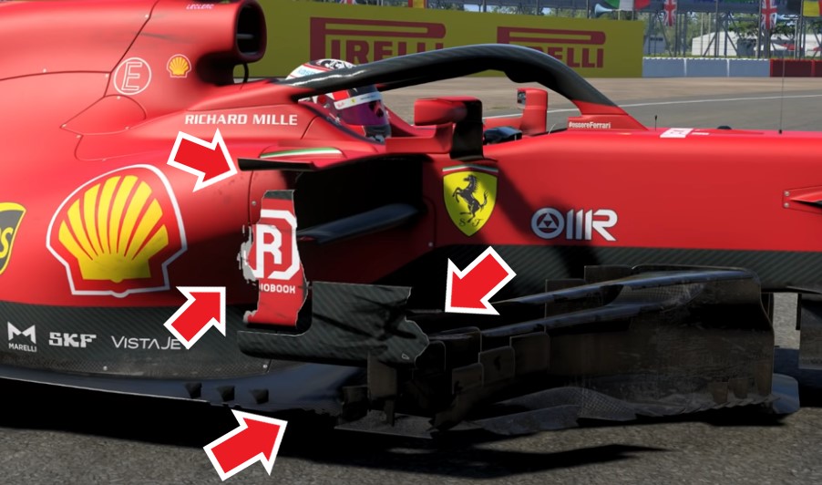 f1 2021 game danni ferrari fondo bangeboards