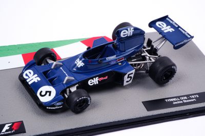 modellino f1 tyrrell jackie stewart 1973 scala 1:43 altaya