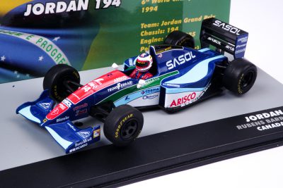modellino f1 jordan 194 ruben barrichello scala 1:43