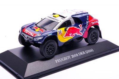 modellino peugeot 2008 dakar 2014 scala 1:43 edicola