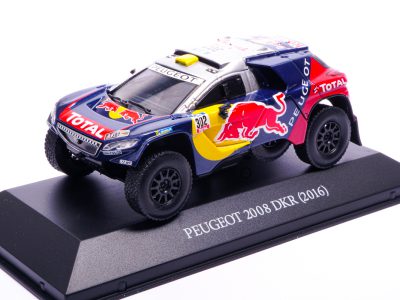 modellino peugeot 2008 dakar 2014 scala 1:43 edicola