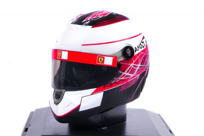 modellino casco ferrari raikkonen 2007 scala 1:5 edicola