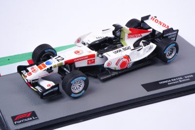 modellino f1 bar honda jenson button 2006 scala 1:43