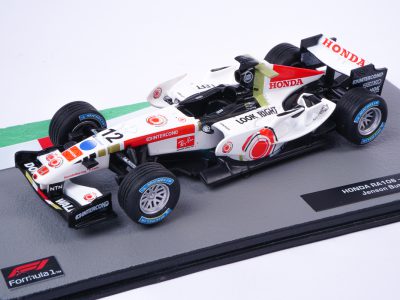 modellino f1 bar honda jenson button 2006 scala 1:43