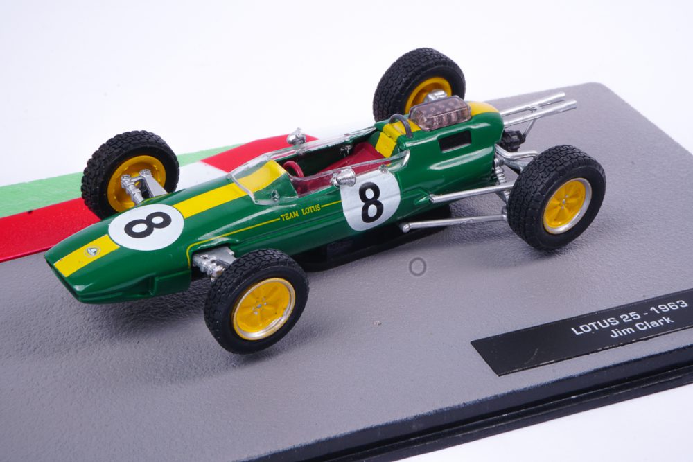 modellino f1 jim clark lotus scala 1:43