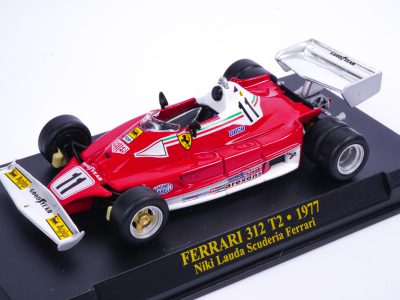 modellino ferrari f1 312 t6 6 ruote niki lauda scala 1:43