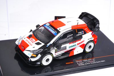 modellino yaris wrc 2021 ogier montecarlo