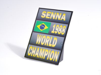 cartrix senna pit board mclaren 1988