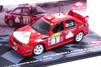 modellino makinen 1999 lancer evolution