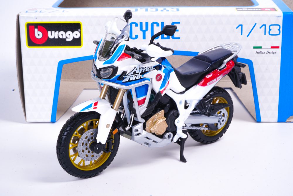 modellino honda africa twin in scala