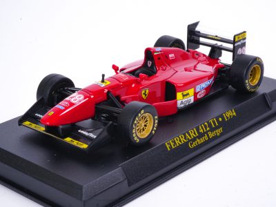 modellino ferrari f1 1994 412 t1 v12 berger scala 1:43