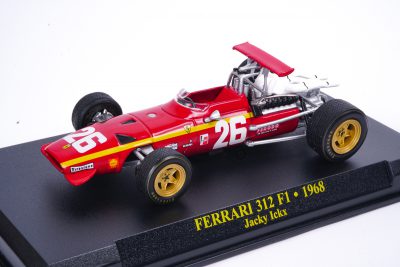 modellino ferrari f1 312 jacky ickx 1968 scala 1:43