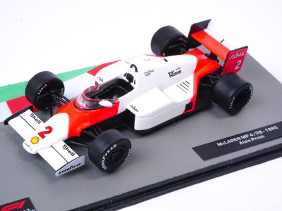 modellino alian prost mclaren mp4 2b 1985 1:43