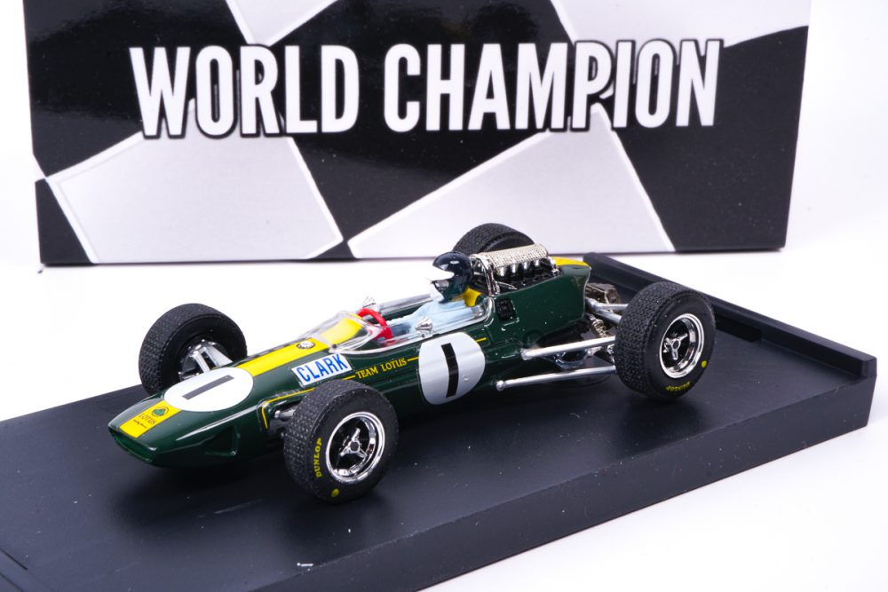 modellino f1 lotus 33 jim clark 1965 scala 1:43 bruum
