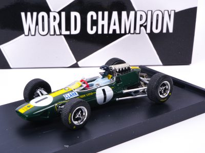 modellino f1 lotus 33 jim clark 1965 scala 1:43 bruum