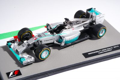 modellino f1 mercedes 2014 lewis hamilton 1:43