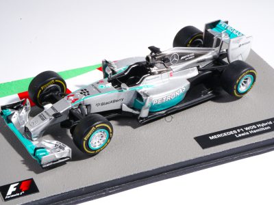 modellino f1 mercedes 2014 lewis hamilton 1:43